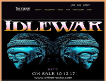 Tablet Screenshot of idlewar.com